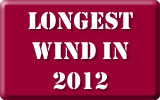 Longest Wind in 2012 Longest Wind in 2012