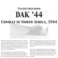 Panzer Grenadier Headquarters Library