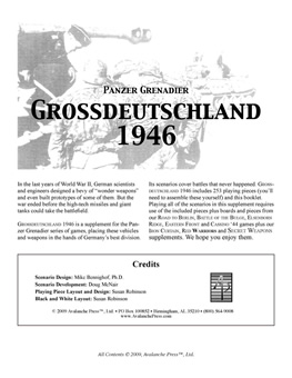 Grossdeutschland 1946 boxcover