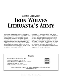 Iron Wolves boxcover