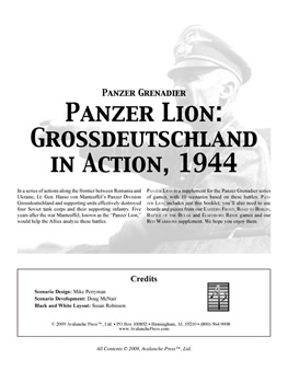 Panzer Lion boxcover