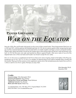 War on the Equator boxcover