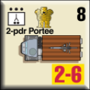 Panzer Grenadier Headquarters Library Unit: India Army 2 pdr portee for Panzer Grenadier game series