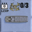 Panzer Grenadier Headquarters Library Unit: United States Navy LCVP for Panzer Grenadier game series