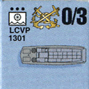 Panzer Grenadier Headquarters Library Unit: United States Navy LCVP for Panzer Grenadier game series
