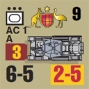 Panzer Grenadier Headquarters Library Unit: Australia Army AC 1 for Panzer Grenadier game series