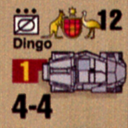 Panzer Grenadier Headquarters Library Unit: Australia Army Dingo for Panzer Grenadier game series