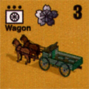 Panzer Grenadier Headquarters Library Unit: Japan Imperial Japanese Army Wagon for Panzer Grenadier game series
