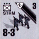 Panzer Grenadier Headquarters Library Unit: Germany Grossdeutschland Division STRM for Panzer Grenadier game series