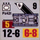 Panzer Grenadier Headquarters Library Unit: Germany Grossdeutschland Division Pz42t for Panzer Grenadier game series