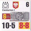 Panzer Grenadier Headquarters Library Unit: Poland Wojska Lądowe Centurion I for Panzer Grenadier game series