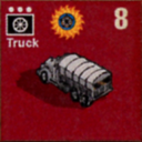 Panzer Grenadier Headquarters Library Unit: Hyderabad Army Truck for Panzer Grenadier game series