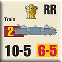 Panzer Grenadier Headquarters Library Unit: India Army Train for Panzer Grenadier game series