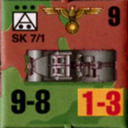 Panzer Grenadier Headquarters Library Unit: Germany Schutzstaffel SK-7/1 for Panzer Grenadier game series
