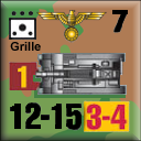 Panzer Grenadier Headquarters Library Unit: Germany Schutzstaffel Grille for Panzer Grenadier game series