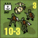 Panzer Grenadier Headquarters Library Unit: United States Marine Corps INF (obsolete) for Panzer Grenadier game series
