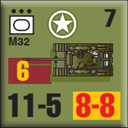Panzer Grenadier Headquarters Library Unit: United States Army M32 for Panzer Grenadier game series