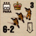 Panzer Grenadier Headquarters Library Unit: Britain Army Para for Panzer Grenadier game series