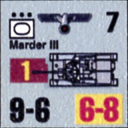 Panzer Grenadier Headquarters Library Unit: Germany Heer Marder III for Panzer Grenadier game series