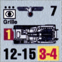 Panzer Grenadier Headquarters Library Unit: Germany Heer Grille for Panzer Grenadier game series