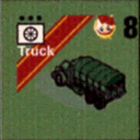 Panzer Grenadier Headquarters Library Unit: Soviet Union Guards Truck for Panzer Grenadier game series