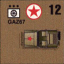 Panzer Grenadier Headquarters Library Unit: North Korea Chosŏn inmin'gun GAZ67 for Panzer Grenadier game series