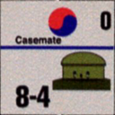 Panzer Grenadier Headquarters Library Unit: South Korea Daehanminguk Yukgun Casemate for Panzer Grenadier game series