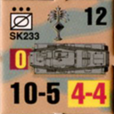 Panzer Grenadier Headquarters Library Unit: Germany Heer SdKfz-233 for Panzer Grenadier game series