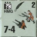 Panzer Grenadier Headquarters Library Unit: Italy Corpo Alpini HMG for Panzer Grenadier game series
