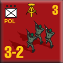 Panzer Grenadier Headquarters Library Unit: East Germany Volkspolizei-Bereitschaften POL for Panzer Grenadier game series