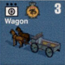 Panzer Grenadier Headquarters Library Unit: Imperial Germany Deutsches Heer Wagon for Panzer Grenadier game series