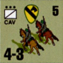 Panzer Grenadier Headquarters Library Unit: United States Army Cav for Panzer Grenadier game series