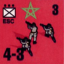 Panzer Grenadier Headquarters Library Unit: France Moroccan Ground Forces ESC for Panzer Grenadier game series