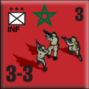 Panzer Grenadier Headquarters Library Unit: France Moroccan Ground Forces INF for Panzer Grenadier game series