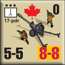 Panzer Grenadier Headquarters Library Unit: Canada Army 17-pdr for Panzer Grenadier game series