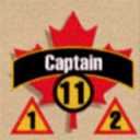 Panzer Grenadier Headquarters Library Unit: Canada Army Captain for Panzer Grenadier game series