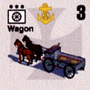 Panzer Grenadier Headquarters Library Unit: Imperial Germany Colonial Defense Force Wagon for Panzer Grenadier game series
