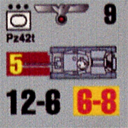 Panzer Grenadier Headquarters Library Unit: Germany Heer Pz42t for Panzer Grenadier game series