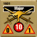 Panzer Grenadier Headquarters Library Unit: Australia Army Major for Panzer Grenadier game series