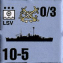 Panzer Grenadier Headquarters Library Unit: United States Navy LSV for Panzer Grenadier game series