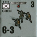 Panzer Grenadier Headquarters Library Unit: Germany Heer GREN for Panzer Grenadier game series