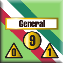 Panzer Grenadier Headquarters Library Unit: Mexico Army General for Panzer Grenadier game series