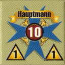 Panzer Grenadier Headquarters Library Unit: German Empire Heer Hauptmann for Panzer Grenadier game series