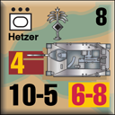 Panzer Grenadier Headquarters Library Unit: Germany Heer Hetzer for Panzer Grenadier game series