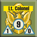 Panzer Grenadier Headquarters Library Unit: United States Army Lt. Colonel (Vol) for Panzer Grenadier game series