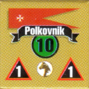 Panzer Grenadier Headquarters Library Unit: Russian Empire Imperial Army Polkovnik (Coss) for Panzer Grenadier game series