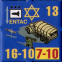 Panzer Grenadier Headquarters Library Unit: State of Israel Army ENTAC for Panzer Grenadier game series