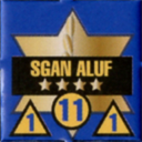 Panzer Grenadier Headquarters Library Unit: State of Israel Army Sgan Aluf for Panzer Grenadier game series