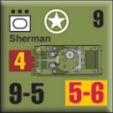 Panzer Grenadier Headquarters Library Unit: United States Army Hvy Sherman for Panzer Grenadier game series