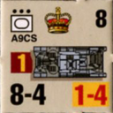 Panzer Grenadier Headquarters Library Unit: Britain Army A9CS for Panzer Grenadier game series